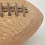 Decor Football ball made of wood