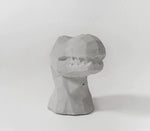 Concrete Cartoon Dinosaur Figurine