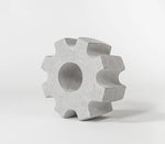 Concrete Cogwheel Sculpture