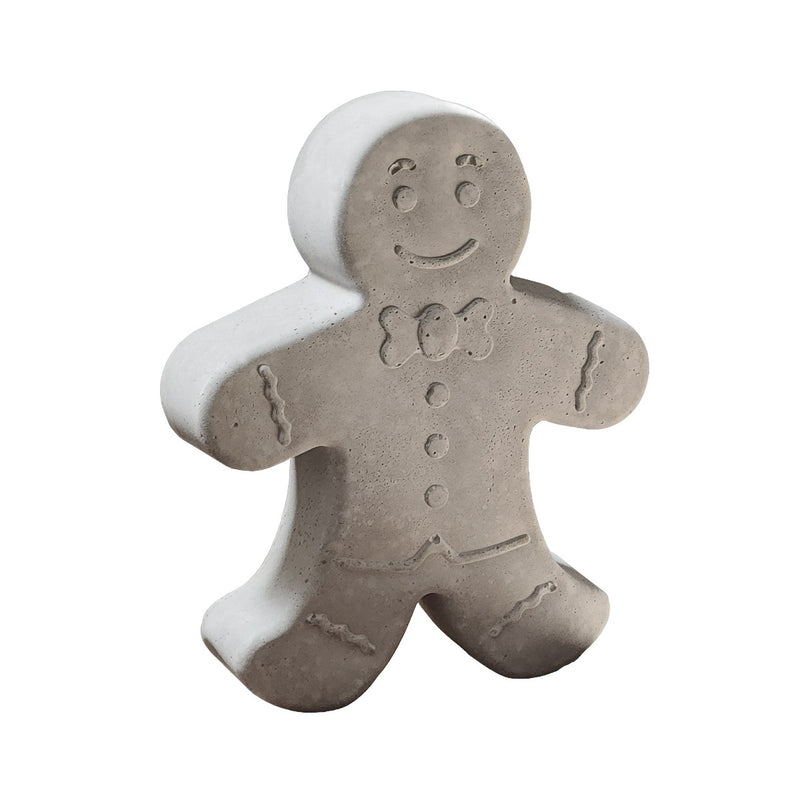 Gingerbread concrete man